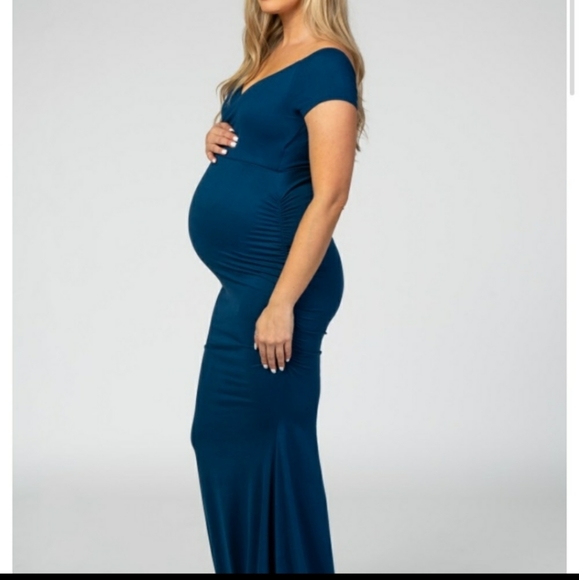 Pinkblush Dresses & Skirts - PinkBlush Navy Maternity Dress